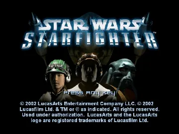 Star Wars - Starfighter (Japan) screen shot title